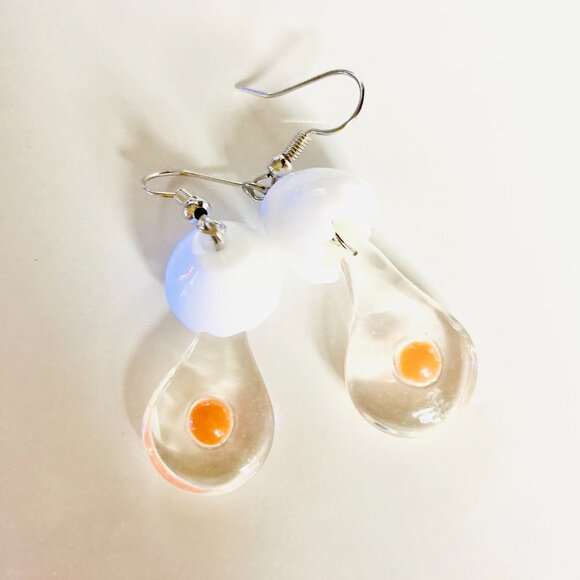 Egg earrings - Picture 2 of 4